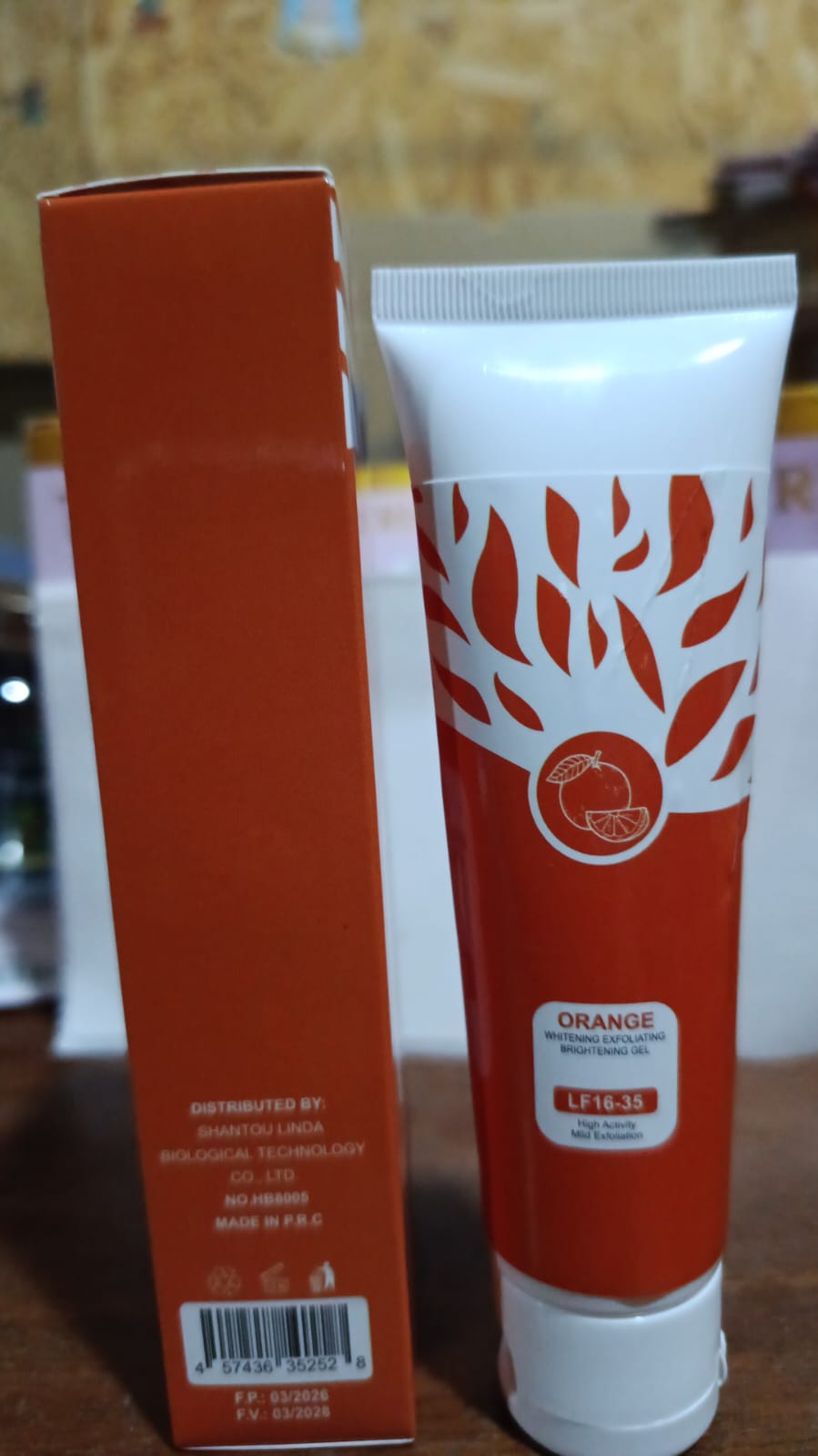 Gel Exfoliante Orange