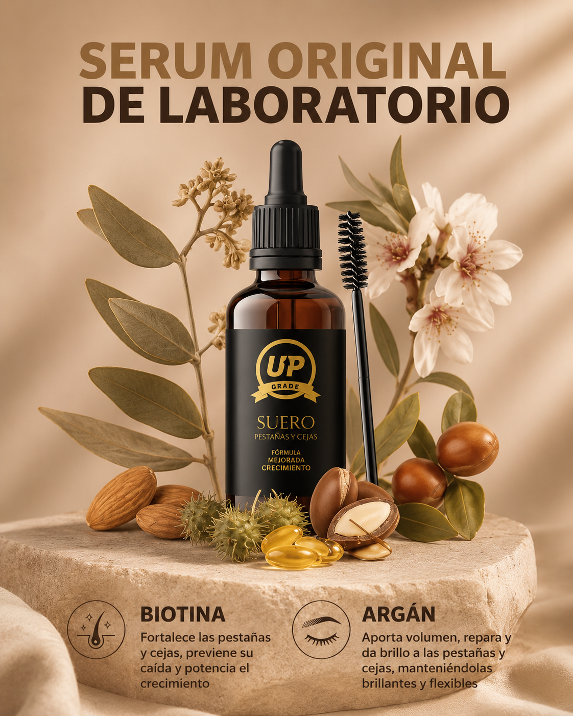 UP Serum de Pestañas y Cejas