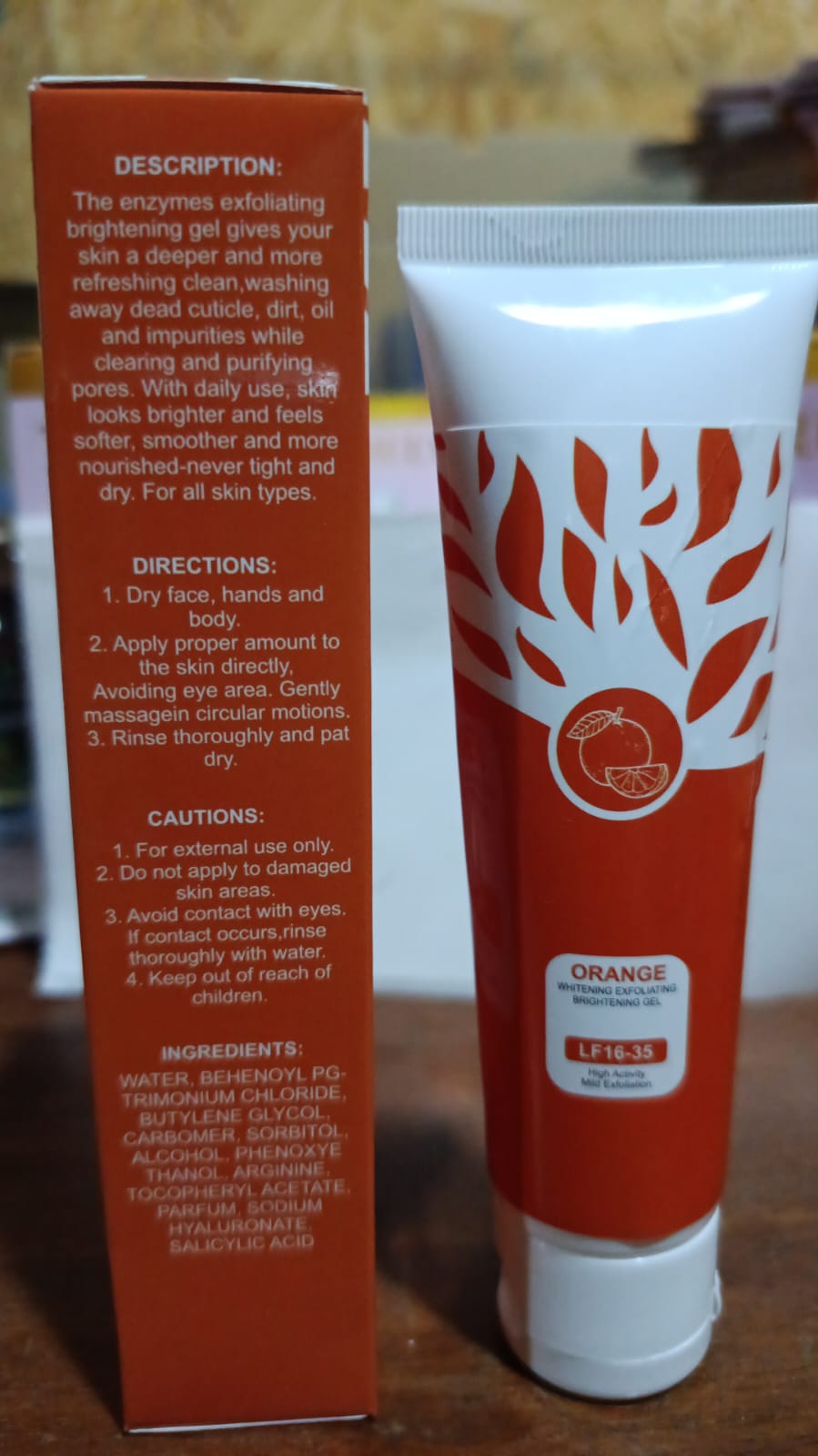 Gel Exfoliante Orange